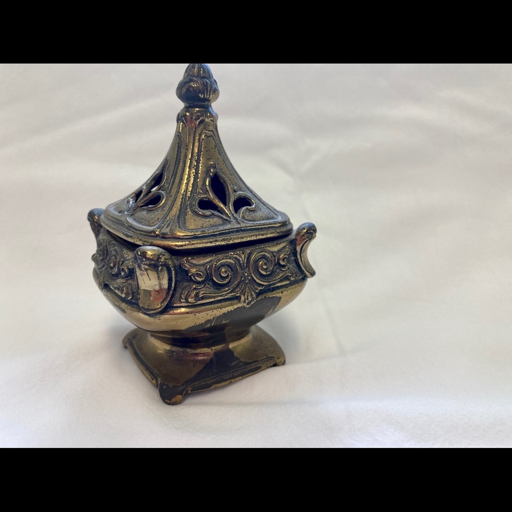Antique Brass Incense Burner